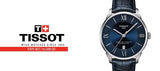 Tissot Chemin Des Tourelles Powermatic 80 Blue Dial Blue Leather Strap Watch for Men - T099.407.16.048.00 Buy Now By Tissot