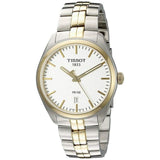 Tissot T Classic PR 100 White Dial Two Tone Steel Strap Watch for Men - T101.410.22.031.00 Buy Now By Tissot