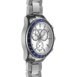 Tissot V8 Quartz T Sport Chronograph White Dial Silver Steel Strap Watch For Men - T106.417.11.031.00 Buy Now By Tissot