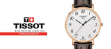 Tissot T Classic Everytime White Dial Black Leather Strap Watch For Men - T109.610.36.032.00 Buy Now By Tissot