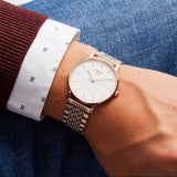 Tissot Everytime Medium White Dial Rose Gold Mesh Bracelet Watch For Men - T109.410.33.031.00 Buy Now By Tissot