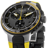 Tissot T Bike Cycling Tour de France Black Dial Two Tone Rubber Strap Watch For Men - T111.417.37.441.00 Buy Now By Tissot