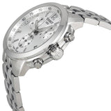 Tissot T Sport PRC 200 Chronograph White Dial Silver Steel Strap Watch For Men - T114.417.11.037.00 Buy Now By Tissot