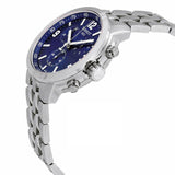 Tissot PRC 200 Chronograph Quartz Blue Dial Silver Steel Strap Watch For Men - T114.417.11.047.00 Buy Now By Tissot