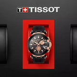 Tissot T Race Chronograph Black Dial Black Silicone Strap Watch For Men - T115.417.37.051.00 Buy Now By Tissot