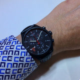 Tissot T Sport Chrono XL NBA Teams Special Chicago Bulls Edition Black Dial Black Leather Strap Watch for Men - T116.617.36.051.00 Buy Now By Tissot