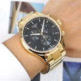 Tissot Chrono XL Classic Black Dial Gold Steel Strap Watch for Men - T116.617.33.051.00 Buy Now By Tissot