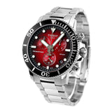 Tissot Seastar 1000 Chronograph Red Dial Silver Steel Strap Watch For Men - T120.417.11.421.00 Buy Now By Tissot