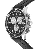 Tissot Seastar 1000 Chronograph Black Dial Black Rubber Strap Watch For Men - T120.417.17.051.00 Buy Now By Tissot