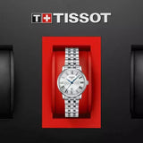 Tissot Carson Premium Lady Silver Dial Silver Steel Strap Watch For Women - T122.210.11.033.00 Buy Now By Tissot