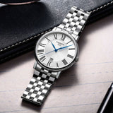 Tissot Carson Premium Silver Dial Silver Steel Strap Watch For Men - T122.410.11.033.00 Buy Now By Tissot