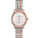 Tissot T Classic Carson Premium 30 White Dial Two Tone Steel Strap Watch for Women - T122.207.22.031.01 Buy Now By Tissot