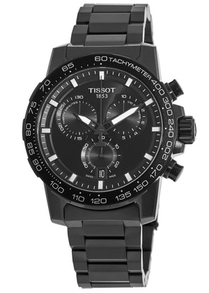 Tissot Supersport Chrono Black Dial Black Steel Strap Watch For Men - T125.617.33.051.00 Buy Now By Tissot