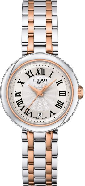 Tissot Bellissima Lady Small Mother of Pearl Dial Two Tone Steel Strap Watch For Women - T126.010.22.013.01 Buy Now By Tissot