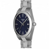 Tissot Gentleman Blue Dial Silver Steel Strap Watch For Men - T127.410.11.041.00 Buy Now By Tissot