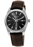 Tissot Gentlemen Black Dial Brown Leather Strap Watch for Men - T127.410.16.051.01 Buy Now By Tissot