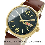 Marc Jacobs Fergus Green Dial Brown Leather Strap Watch for Men - MBM5077 Buy Now By Marc Jacobs