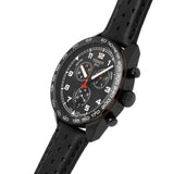 Tissot T Sport PRS 516 Chronograph Black Dial Black Leather Strap Watch for Men - T131.617.36.052.00 Buy Now By Tissot