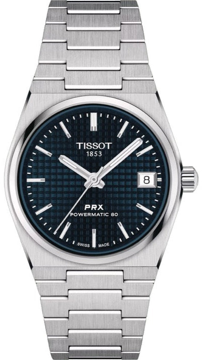 Tissot PRX Powermatic 80 Blue Dial Silver Steel Strap Watch for Men - T137.207.11.041.00 Buy Now By Tissot