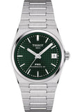 Tissot PRX Powermatic 80 Green Dial Silver Steel Strap Watch for Men - T137.207.11.091.00 Buy Now By Tissot