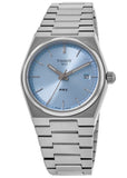 Tissot PRX Light Blue Dial Silver Steel Strap Watch For Women - T137.210.11.351.00 Buy Now By Tissot