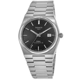 Tissot PRX Powermatic 80 Black Dial Silver Steel Strap Watch For Men - T137.407.11.051.00 Buy Now By Tissot
