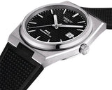 Tissot PRX Powermatic 80 Black Dial Black Rubber Strap Watch for Men - T137.407.17.051.00 Authentic Buy Shop Now