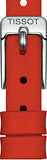 Tissot Lovely Round Mother of Pearl Dial Red Leather Strap Watch for Women - T140.009.16.111.00 Buy Now By Tissot