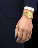 Tissot Everytime Gent Gold Dial Gold Mesh Bracelet Watch for Men - T143.410.33.021.00 Buy Now By Tissot