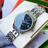 Tissot Le Locle Automatic Lady Black Dial Silver Steel Strap Watch For Women - T41.1.183.56 Buy Now By Tissot