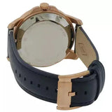 Fossil Grant Twist Multifunction Blue Dial Blue Leather Strap Watch for Men - ME1162 Buy Now By Fossil