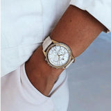 Tommy Hilfiger Ari Diamonds White Dial Cream Leather Strap Watch for Women - 1781982 Buy Now By Tommy Hilfiger