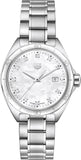 Tag Heuer Formula 1 Diamonds Mother Of Pearl White Dial Silver Steel Strap Watch for Women - WBJ1419.BA0664 Buy Now By Tag Heuer