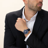 Tag Heuer Carrera Calibre 5 Automatic Blue Dial Blue Leather Strap Watch for Men - WAR201E.FC6292 Buy Now By Tag Heuer