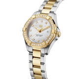 Tag Heuer Aquaracer Diamonds Mother of Pearl Dial Two Tone Steel Strap Watch for Women - WBD1323.BB0320 Buy Now By Tag Heuer