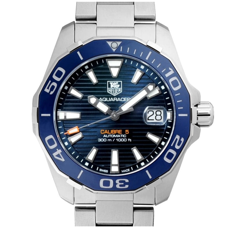 Tag Heuer Aquaracer Blue Dial Watch for Men - WAY211C.BA0928 Buy Now By Tag Heuer