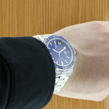 Tag Heuer Aquaracer Calibre 5 Automatic Blue Dial Silver Steel Strap Watch for Men - WAK2111.BA0830 Buy Now By Tag Heuer