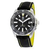 Tag Heuer Aquaracer Calibre 5 Automatic Black Dial Black Nylon Strap Watch for Men - WAY211A.FC6362 Buy Now By Tag Heuer