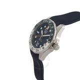 Tag Heuer Aquaracer Professional 300 GMT Automatic Blue Dial Blue Rubber Strap Watch for Men - WBP2010.FT6198 Buy Now By Tag Heuer