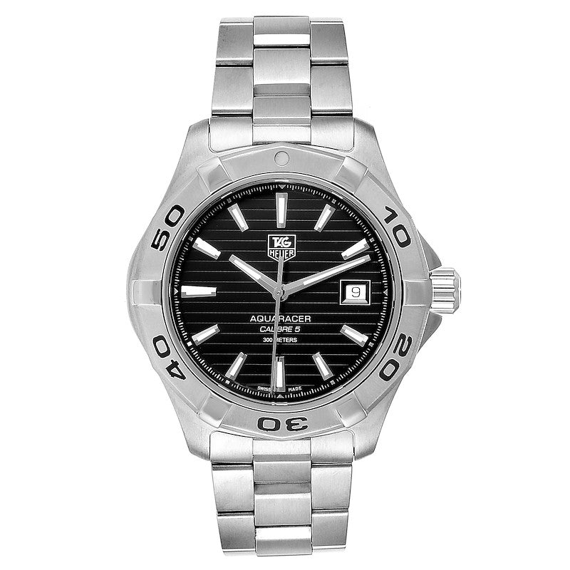 Tag Heuer Aquaracer Black Dial Watch for Men - WAY2110.BA0928 Buy Now By Tag Heuer