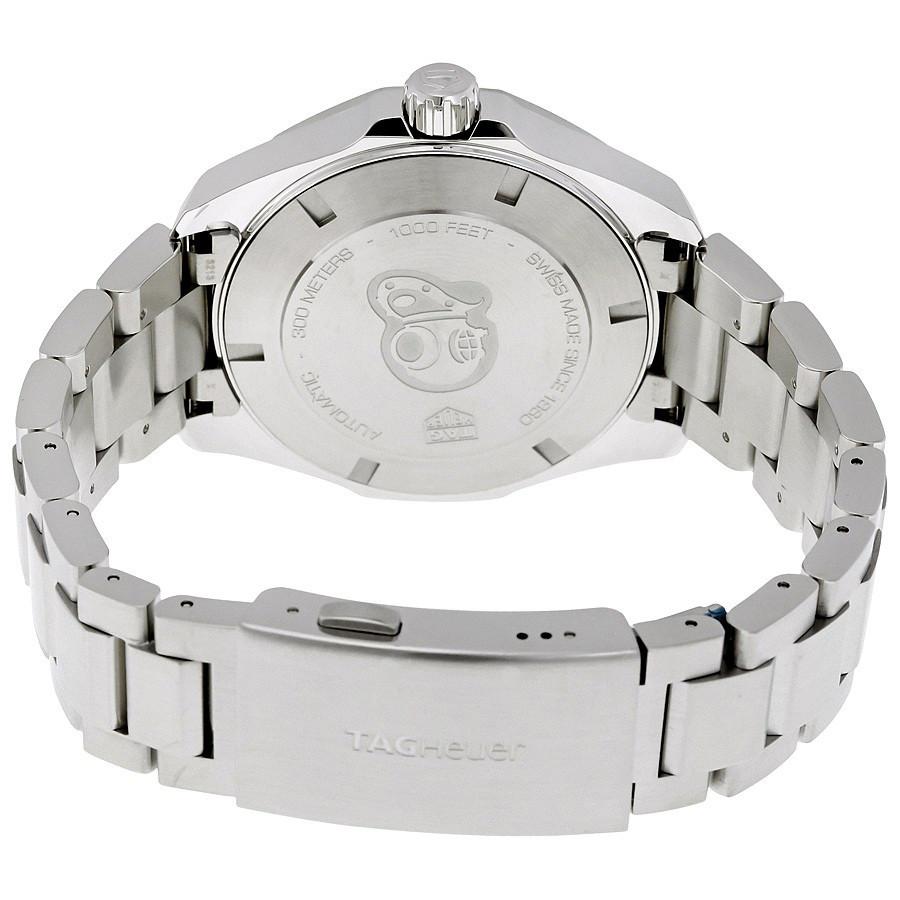 Tag Heuer Aquaracer Calibre 5 Blue Dial Silver Steel Strap Watch for Men - WAY201B.BA0927 Buy Now By Tag Heuer