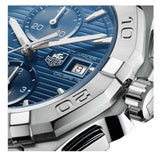 Tag Heuer Aquaracer Caliber 16 Automatic Chronograph Blue Dial Silver Steel Strap Watch for Men - CAY2112.BA0927 Buy Now By Tag Heuer