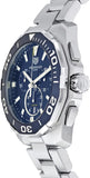 Tag Heuer Aquaracer Blue Dial SIlver Steel Strap Watch for Men - CAY111B.BA0927 Buy Now By Tag Heuer
