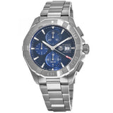 Tag Heuer Aquaracer Caliber 16 Automatic Chronograph Blue Dial Silver Steel Strap Watch for Men - CAY2112.BA0927 Buy Now By Tag Heuer