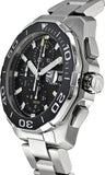 Tag Heuer Aquaracer Black Dial Watch for Men - CAY211A.BA0927 Buy Now By Tag Heuer