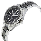 Tag Heuer Aquaracer Quartz Diamonds Black Dial Two Tone Steel Strap Watch for Women - WAY131G.BA0913 Buy Now By Tag Heuer