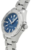 Tag Heuer Aquaracer Blue Dial Silver Steel Strap Watch for Women - WBD1412.BA0741 Buy Now By Tag Heuer