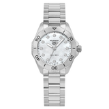 Tag Heuer Aquaracer Professional 200 Quartz Diamond Mother of Pearl Dial Silver Steel Strap Watch for Women - WBP1416.BA0622 Buy Now By Tag Heuer