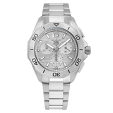Tag Heuer Aquaracer Professional 200 Date White Dial Silver Steel Strap Watch for Men - CBP1111.BA0627 Buy Now By Tag Heuer
