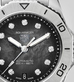 Tag Heuer Aquaracer Professional 200 Automatic Black Dial Silver Steel Strap Watch for Men - WBP2410.BA0622 Buy Now By Tag Heuer